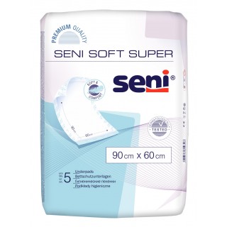 Podkłady chłonne higieniczne Seni Soft Super 5 sztuk